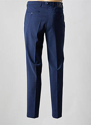 Pantalon slim taille à pinces taille normale bleu PIERRE CARDIN homme
