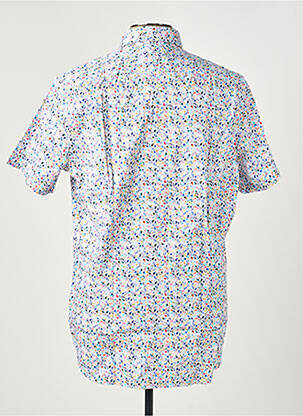 Chemise manches courtes imprimé fantaisie blanc MISE AU GREEN homme