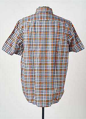 Chemise manches courtes imprimé fantaisie bleu CASAMODA homme