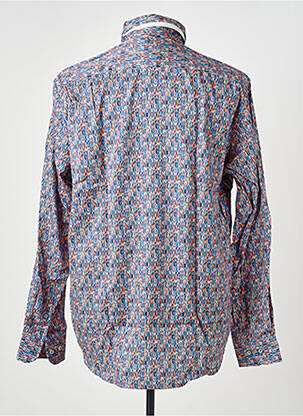 Chemise manches longues imprimé fantaisie bleu DARIO BELTRAN homme