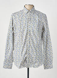 Chemise manches longues imprimé fantaisie blanc DARIO BELTRAN homme