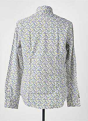 Chemise manches longues imprimé fantaisie blanc DARIO BELTRAN homme