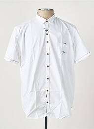 Chemise manches courtes coupe droite blanc DARIO BELTRAN homme