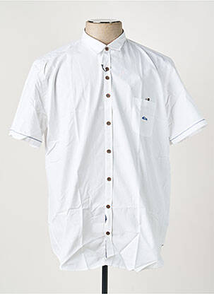 Chemise manches courtes coupe droite blanc DARIO BELTRAN homme