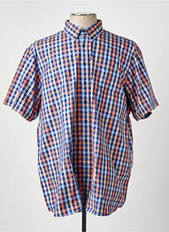 Chemise manches courtes coupe droite bleu MARVELIS homme