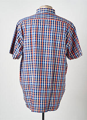 Chemise manches courtes coupe droite bleu MARVELIS homme