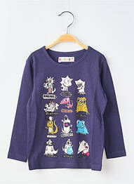 T-shirt manches longues manches longues bleu SLYKIDS garçon