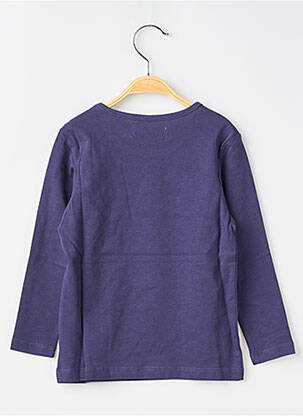 T-shirt manches longues manches longues bleu SLYKIDS garçon