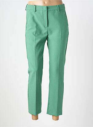 Pantalon 7/8 taille à pinces taille normale vert WEEKEND MAXMARA femme