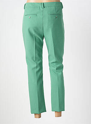Pantalon 7/8 taille à pinces taille normale vert WEEKEND MAXMARA femme