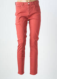 Jeans coupe slim taille normale taille normale orange EMPORIO ARMANI femme