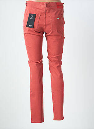 Jeans coupe slim taille normale taille normale orange EMPORIO ARMANI femme