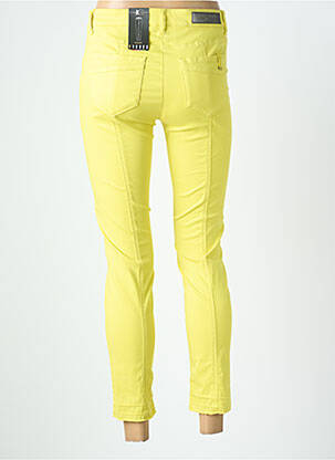 Jeans skinny taille normale taille normale jaune LUISA CERANO femme