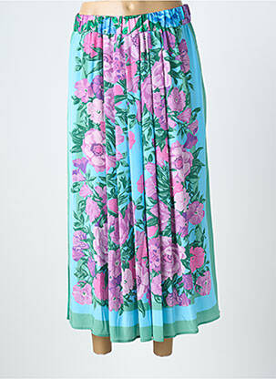 Jupe longue coupe fluide bleu WEEKEND MAXMARA femme