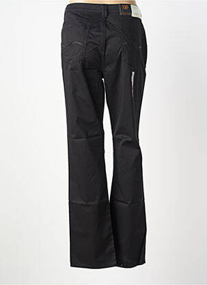 Pantalon droit tissage popeline taille normale noir TRUSSARDI JEANS homme