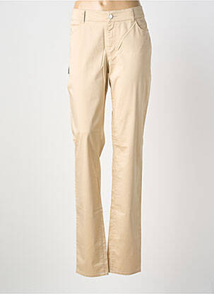 Jeans coupe slim stretch taille normale beige ARMANI femme