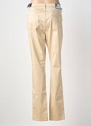 Jeans coupe slim stretch taille normale beige ARMANI femme