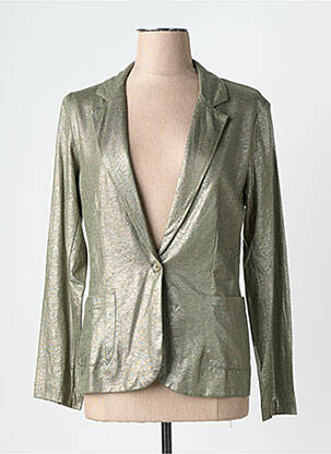 Blazer poches vert MAJESTIC FILATURES femme