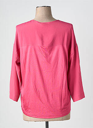Blouse manches longues manches longues rose LUISA CERANO femme