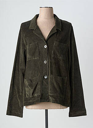Blazer poches vert MAJESTIC FILATURES femme