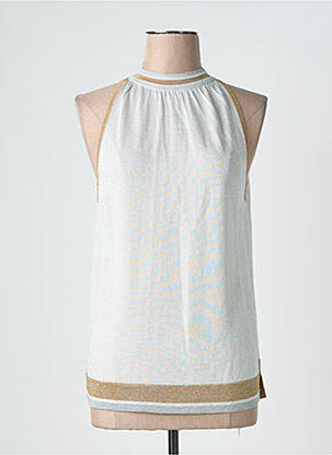 Top sans manche sans manche gris JEI'S BY LETIZIA DENARO femme