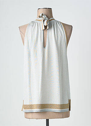 Top sans manche sans manche gris JEI'S BY LETIZIA DENARO femme