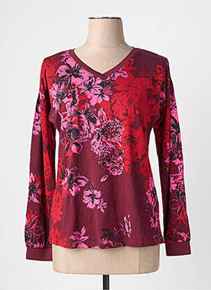 T-shirt manches longues manches longues violet BRANDTEX femme