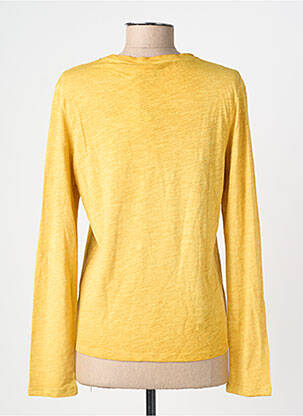 T-shirt manches longues manches longues jaune LEE COOPER femme