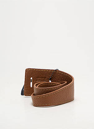Ceinture réglable marron LAUREN VIDAL femme