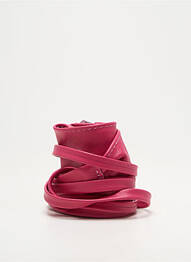 Ceinture coutures renforcées rose LAUREN VIDAL femme
