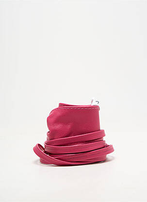 Ceinture coutures renforcées rose LAUREN VIDAL femme