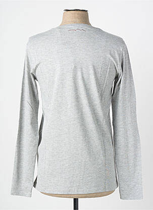 T-shirt manches longues manches longues gris TEDDY SMITH garçon