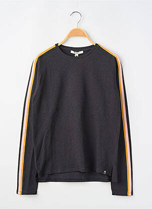 T-shirt stretch manches longues noir GARCIA fille