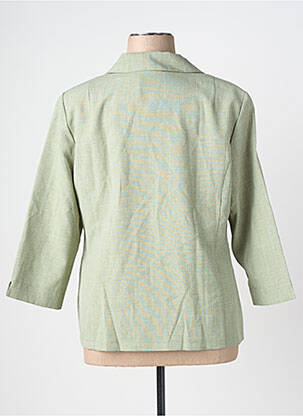 Veste casual coupe droite vert FRANSISSCA femme