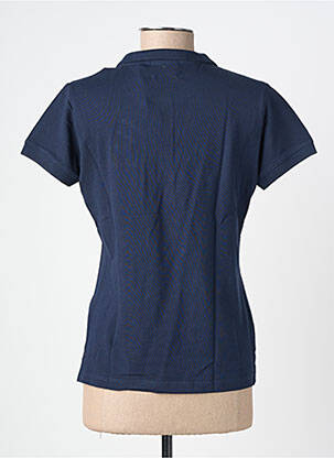 Polo coupe cintrée manches courtes bleu TEDDY SMITH fille