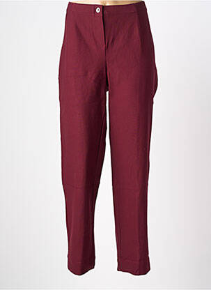 Pantacourt stretch taille normale violet JEAN MARC PHILIPPE femme