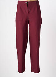 Pantacourt stretch taille normale violet JEAN MARC PHILIPPE femme