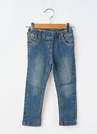 Jegging tissage denim taille élastique bleu KNOT SO BAD fille