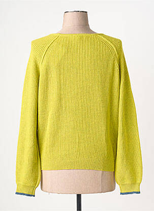 Pull col v manches longues vert WHITE STUFF femme