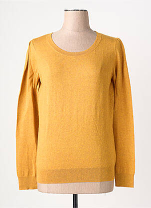 Pull stretch manches longues jaune KING LOUIE femme