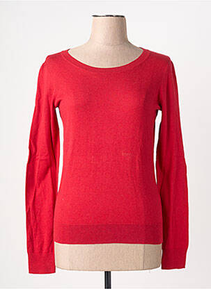 Pull stretch manches longues rouge KING LOUIE femme
