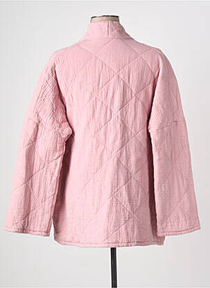 Veste kimono col v rose DANEFAE femme