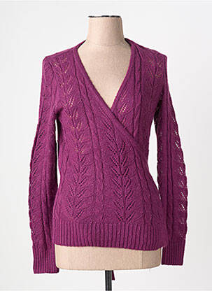 Gilet manches longues stretch violet KING LOUIE femme