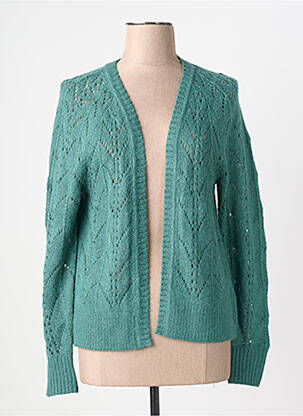 Gilet manches longues stretch vert KING LOUIE femme
