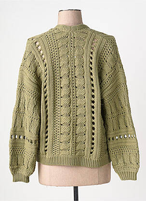 Gilet manches longues resserrée sur le bas vert WHITE STUFF femme