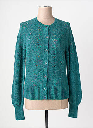 Gilet manches longues stretch vert KING LOUIE femme