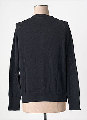 Gilet manches longues col rond bleu WHITE STUFF femme
