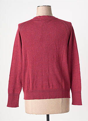 Gilet manches longues col rond rouge WHITE STUFF femme