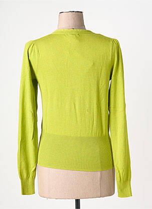 Gilet manches longues resserrée sur le bas vert KING LOUIE femme