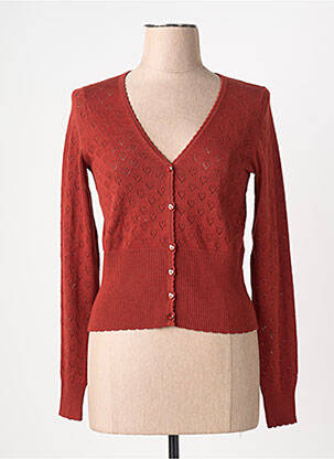 Gilet manches longues stretch orange KING LOUIE femme